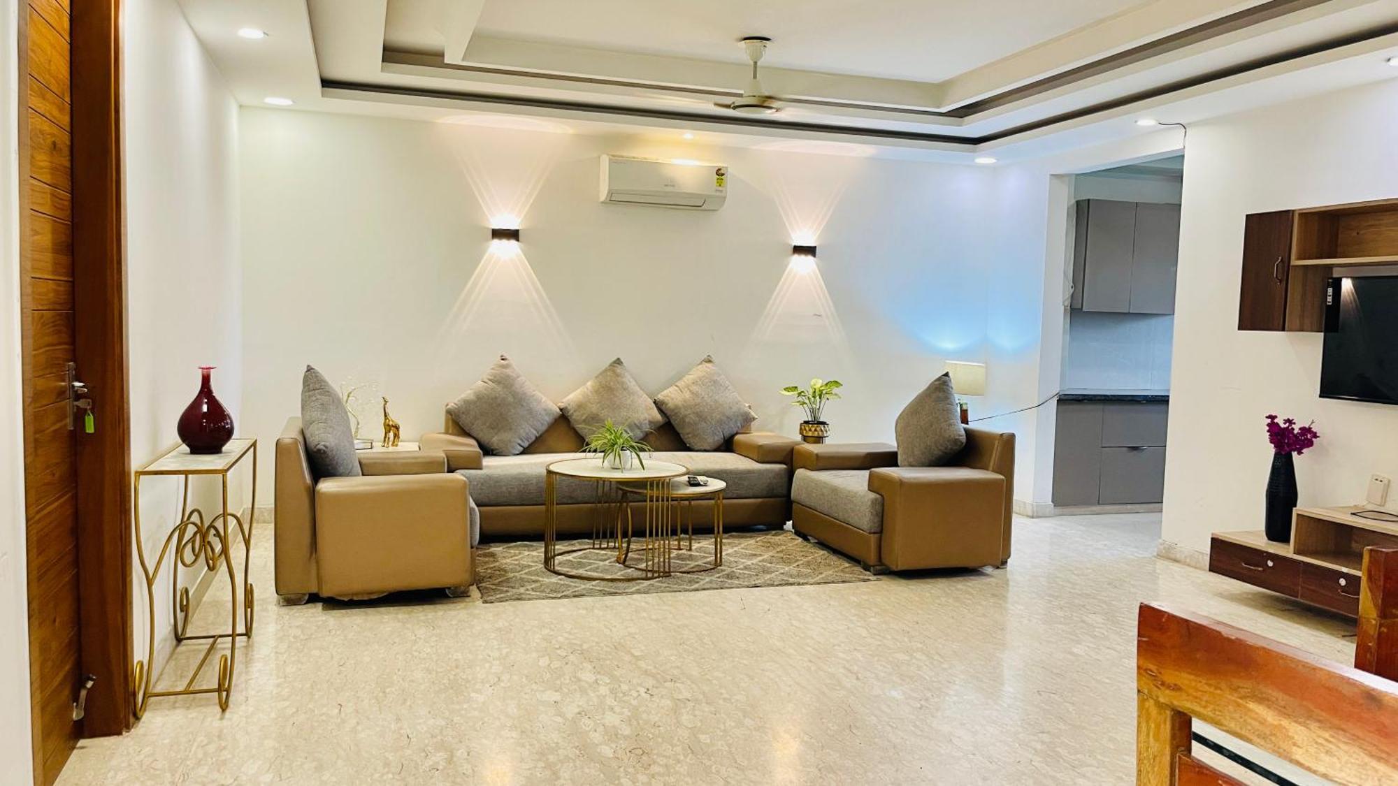 Bedchambers Serviced Apartments, Ardee City Gurgáon Kültér fotó