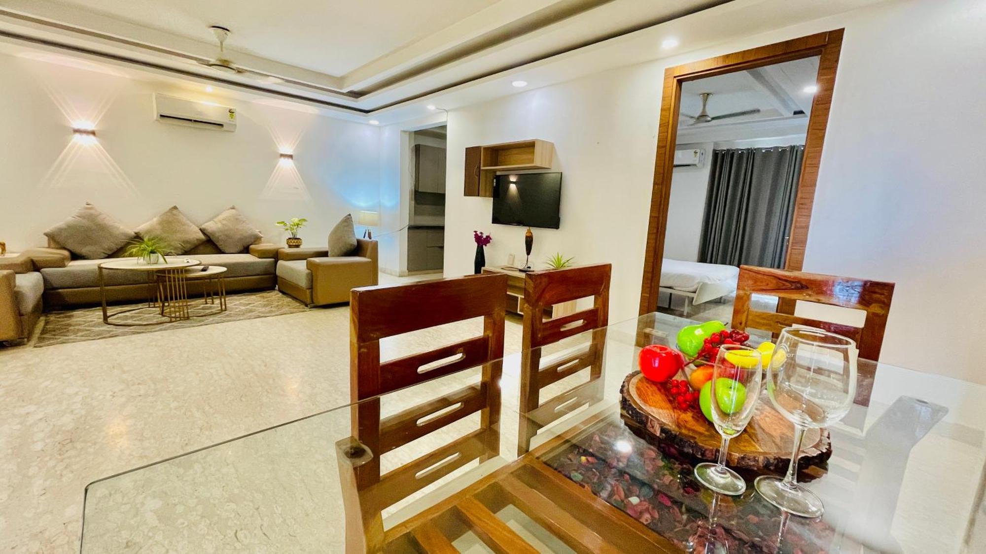 Bedchambers Serviced Apartments, Ardee City Gurgáon Kültér fotó